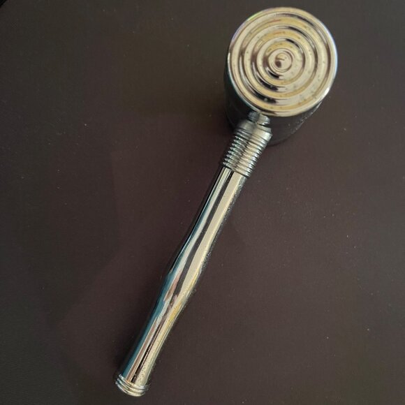 Vintage Bar Tool Ice Hammer Jigger Bottle Opener Shot Measure Chrome Plated 6" - Picture 7 of 12